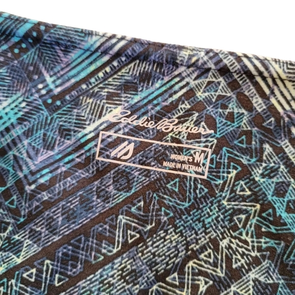 Eddie Bauer Cropped Aztec Pattern Leggings Size M - Picture 4 of 5